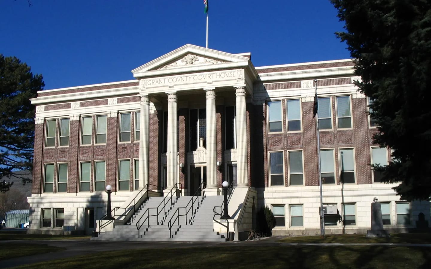The Grant County Courthouse in Ephrata